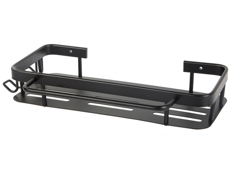 Raft baie, cuier baie, mansarda agatat, bucatarie, metal negru [1]