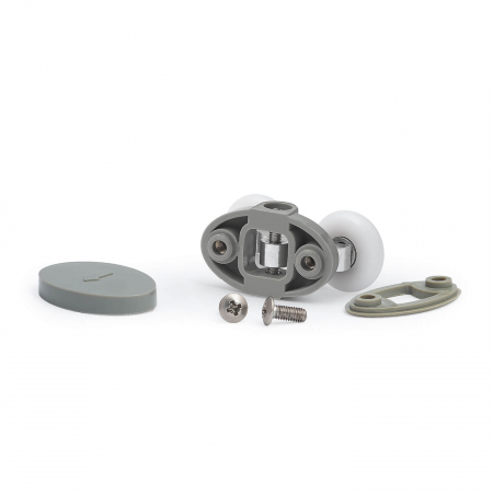 Rola superioara pentru cabine de dus, dubla 23 mm [7]