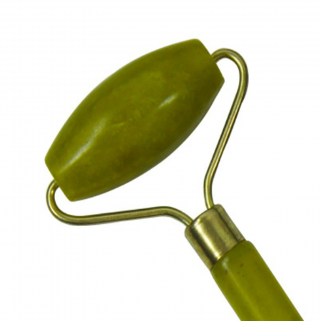 Rola Jad Natural, pentru masaj si tonifiere, Quartz Natural Verde [4]