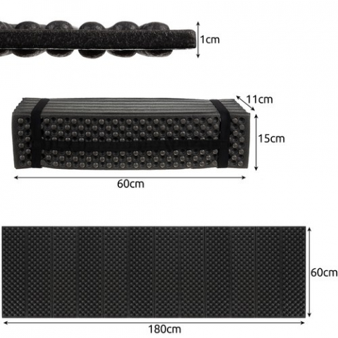 Saltea pliabilă pentru dormit 180x60x1cm [3]