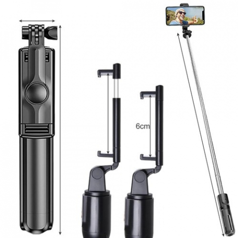 Selfie stick, tripod + telecomandă [11]