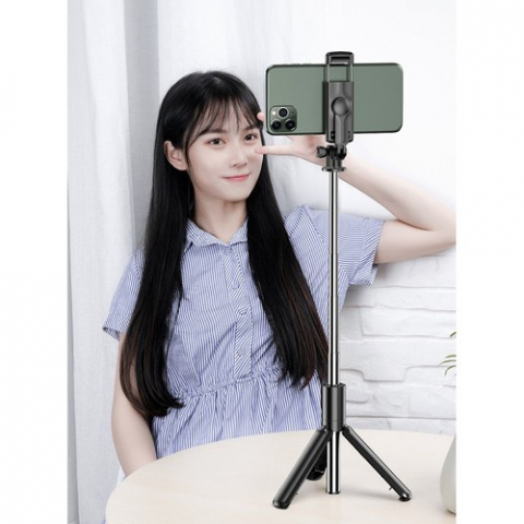 Selfie stick, tripod + telecomandă [6]