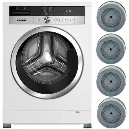 Casa si Bricolaj - Set 4 Buc Suporti Amortizare - Picioare Antivibratii pentru Masina de Spalat Rufe, Cilindrice