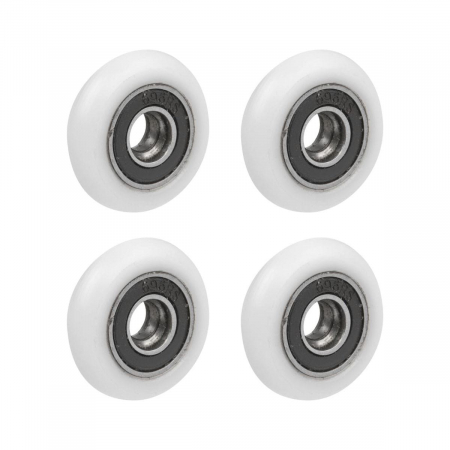 Sanitare baie - Set 4 roti 23 mm pentru cabine de dus