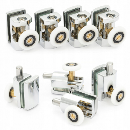 Role cabine dus - Set 8 role cabina de dus SET METAL 23mm ori 25mm