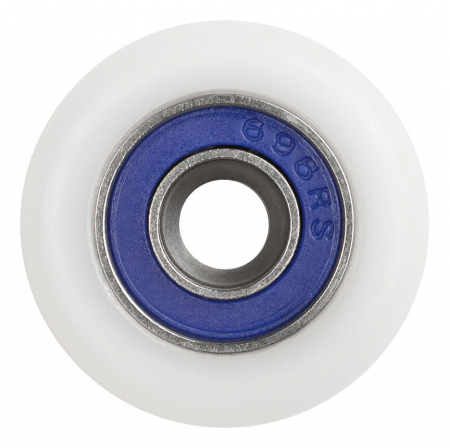 Set 8 role pentru cabina de dus, 23 mm, Rulment, Plastic, Alb [1]