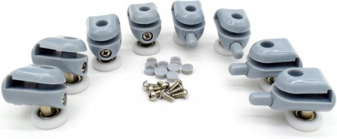 Set 8 role simple pentru cabina de dus, calitate premium [1]