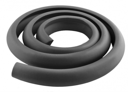 Banda spuma,protectie colturi mobila + banda autoadeziva, Spuma, 2 m, Alb, Negru [6]