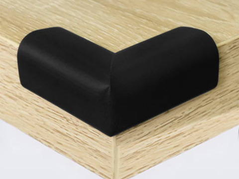 Set de 4 bucati protectii pentru colturi, masa, forma L, camera copilului, culori diferite [3]