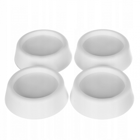 Accesorii si piese masini spalat rufe si uscatoare - Set de 4 Picioruse Cauciuc Ruhhy, Anti Vibratie, Suport Anti Zgomot si Antiderapante pentru Masina de Spalat, Uscator de Rufe