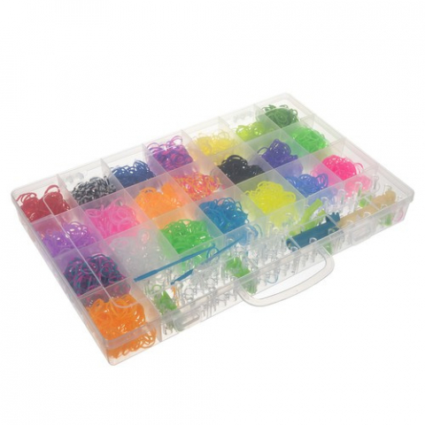Set de brățări DIY cu benzi de cauciuc – Kit creativ XXL [2]