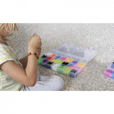 Set de brățări DIY cu benzi de cauciuc – Kit creativ XXL [12]