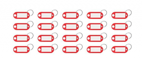 Set de brelocuri/identificatori de chei 100 buc [6]