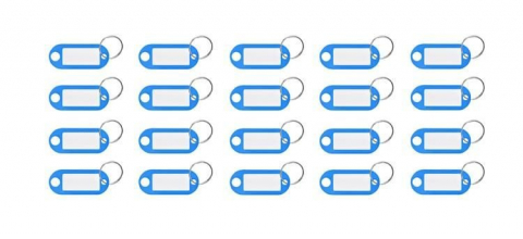 Set de brelocuri/identificatori de chei 100 buc [9]