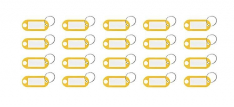 Set de brelocuri/identificatori de chei 100 buc [7]