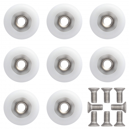 Role cabine dus - Set de roți pentru o cabină de duș de 20 mm, rezerva