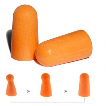 Set Dopuri pentru urechi din spuma, 2 buc, culoare vernil [2]