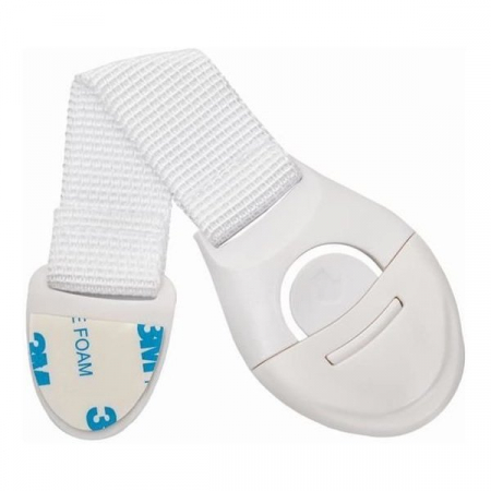 Sisteme de siguranta copii - Set sisteme siguranta flexibile textile pentru usi si sertare 2 buc