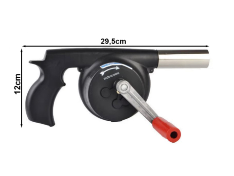 Suflanta Manuala Pentru Aprinderea Gratarului, A Focurilor De Tabara, Seminee, Maner Robust [2]