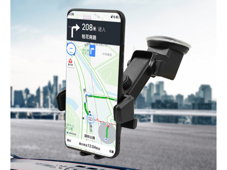 Suport auto pentru telefon, gps,  parbriz, cockpit, rezistent [1]