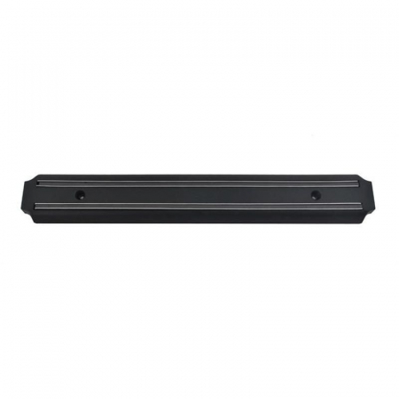 Suport tacamuri - Suport magnetic pentru bucatarie, Ruhhy, fixare perete, lungime 32.5 cm, negru