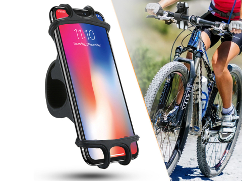 Suport universal telefon, GPS pentru bicicletă și motocicletă [1]