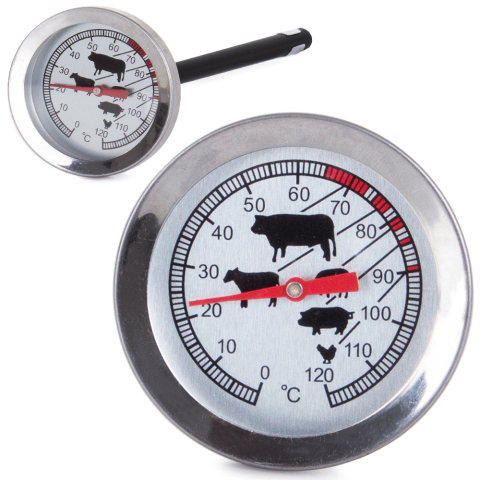 Accesorii scule de mana - Termometru pentru Gatit Șunca/Afumat Carne