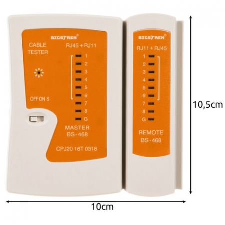 Tester cablu internet mufe RJ45/RJ11 [2]