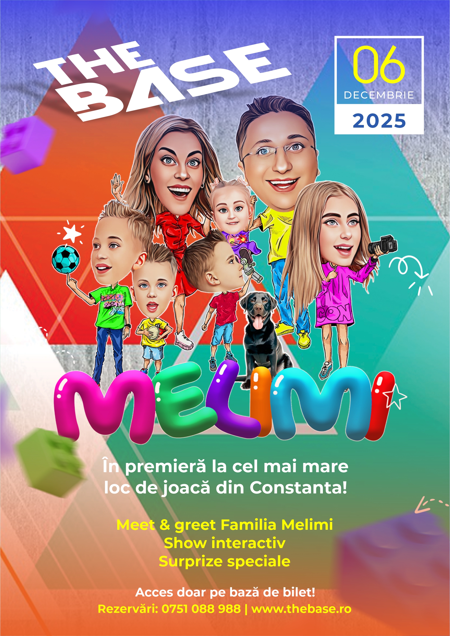 Constanța: Familia MeliMi la The Base (06 decembrie 2025)