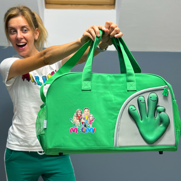 Geantă sport #2 mână (verde) [5]
