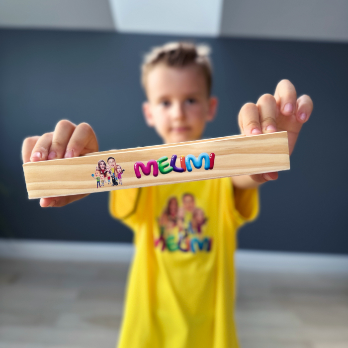 Penar #5 din lemn cu 12 creioane [6]