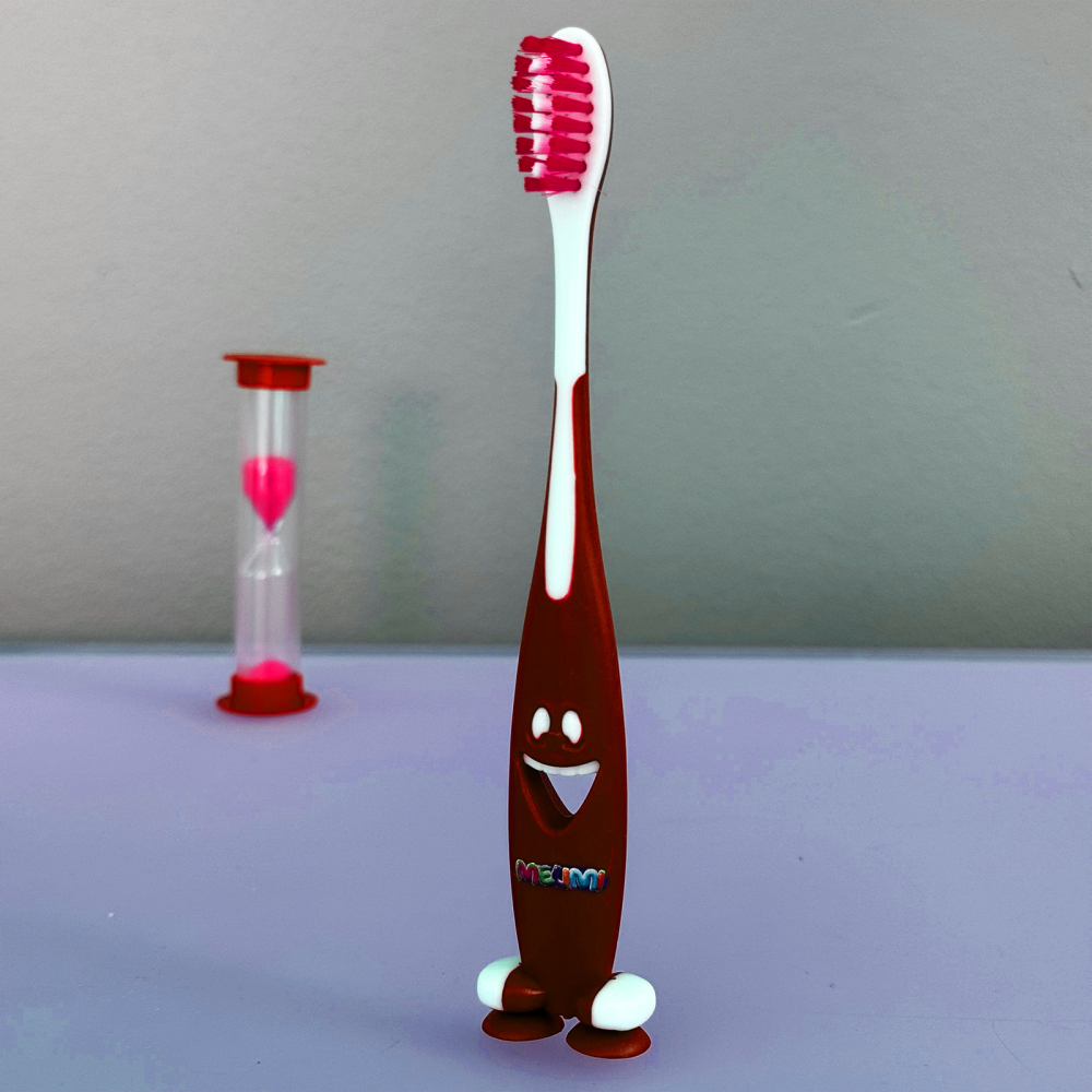 Periuță de dinți MELIMI cu clepsidră și husă [4]