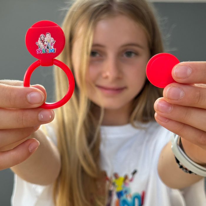 Popsocket #2 fisă căruț (roșu) [3]