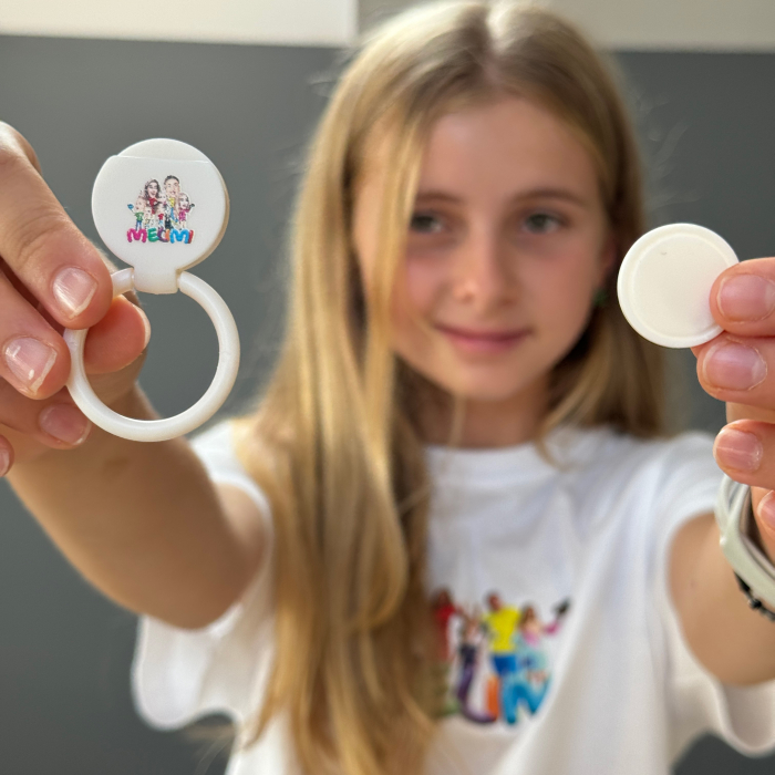 Popsocket #2 fisă căruț (alb) [2]