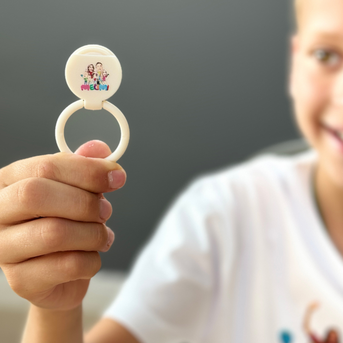 Popsocket #2 fisă căruț (alb) [4]