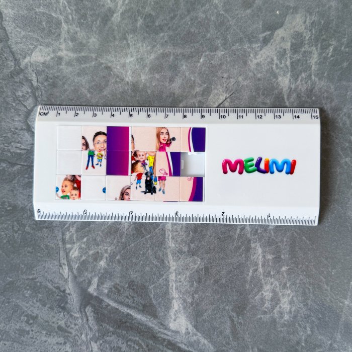 Riglă linear #4 cu puzzle [2]