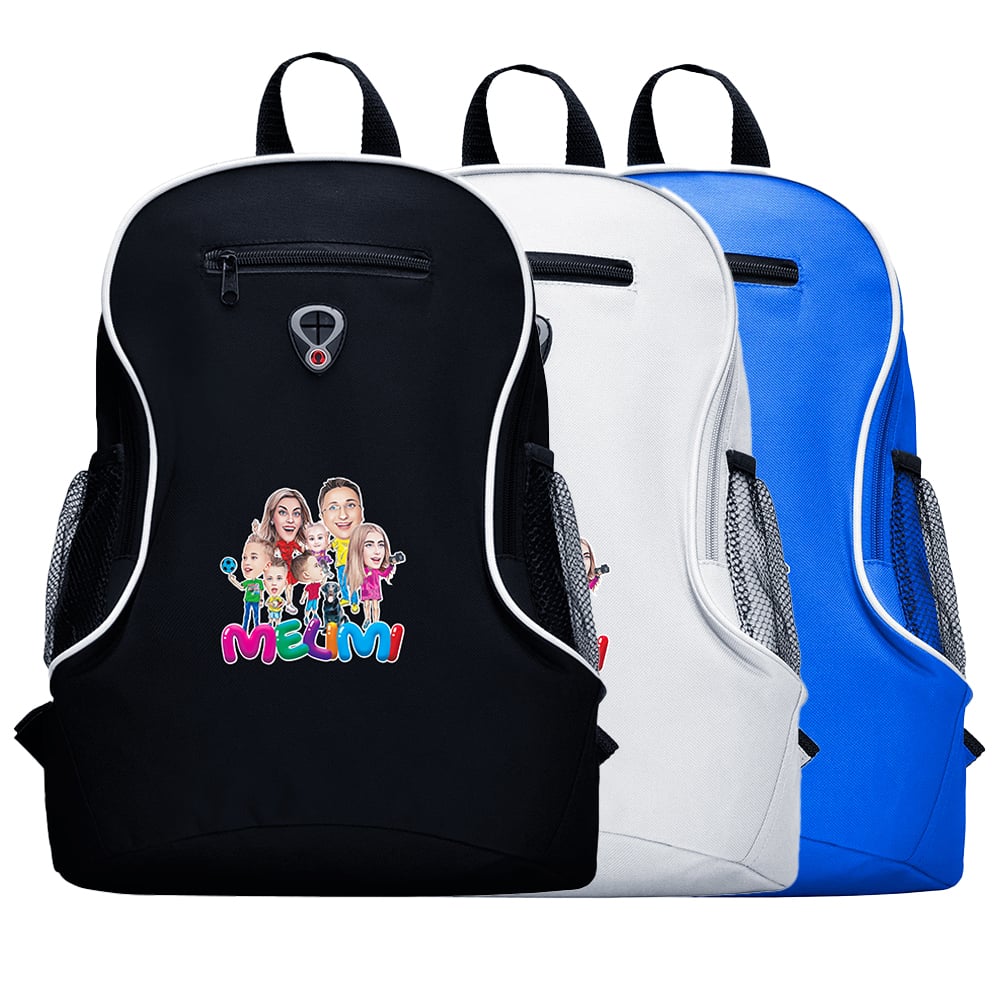 Rucsac MELIMI 12L cu buzunar frontal cu fermoar [1]