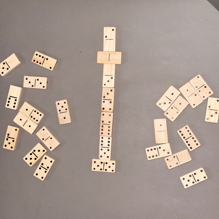 Set de 4 jocuri #1 mikado, șah, dame și domino [4]