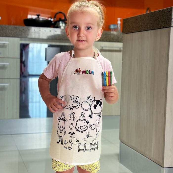 Șorț #3 cu 5 creioane [2]