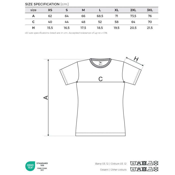 Tricou #1 fete (alb) text mare [3]