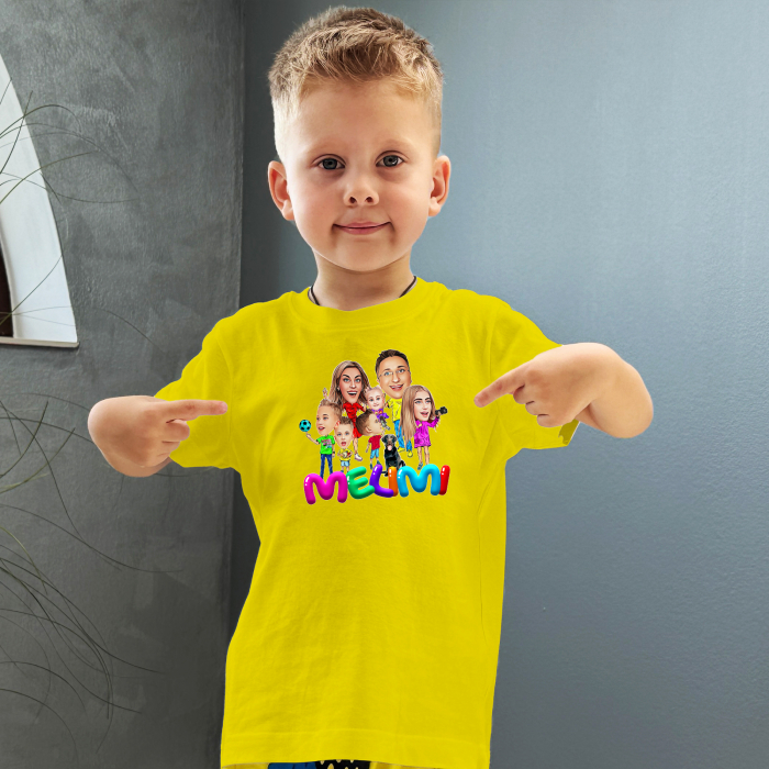 Tricou galben #1 foto [4]