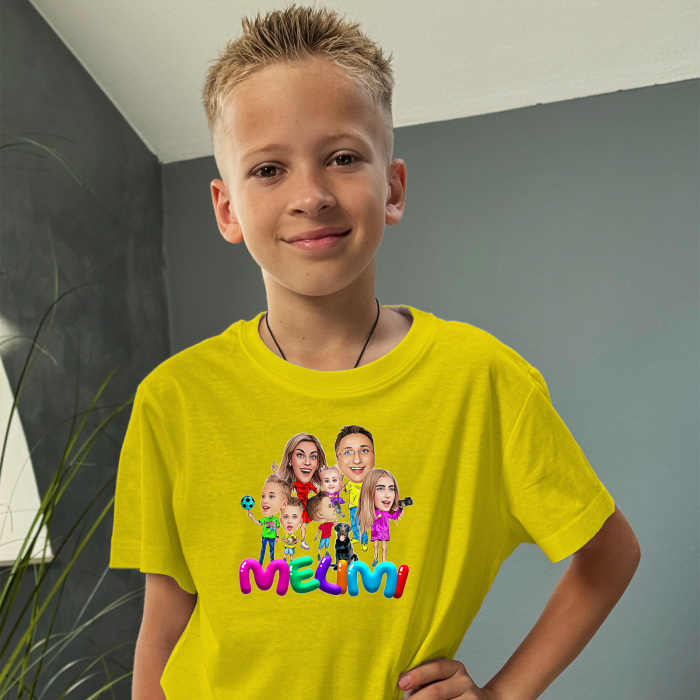 Tricou galben #1 foto [2]