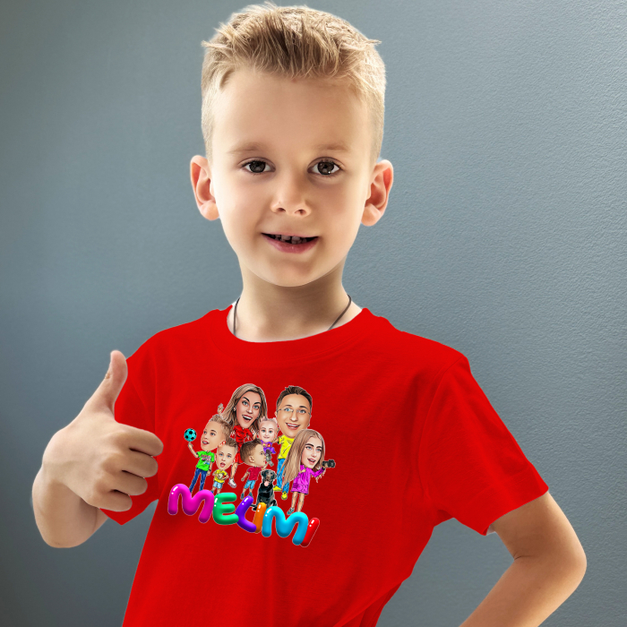 Tricou roșu #1 foto [3]