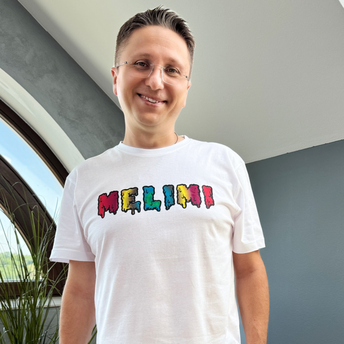 Tricou #1 adulți unisex (alb) [3]