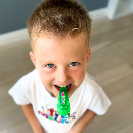 Breloc #4 fluier (verde) [2]