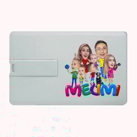 Reduceri de VARĂ - Stick USB #1 tip card 8 GB