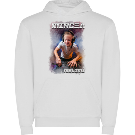 Produse noi - Hanorac #4 Mircea (alb)