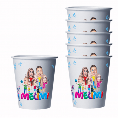 Pahare carton #1 set din 6 bucăți [1]