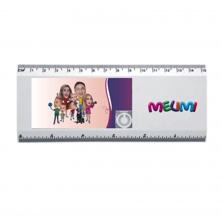 Riglă linear #4 cu puzzle