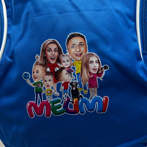 Rucsac MELIMI 12L cu buzunar frontal cu fermoar [4]